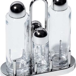 Peper, zout, olie, azijn  set