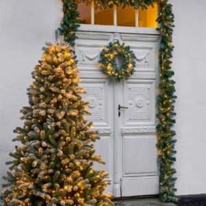 Groene guirlande met 150 led lampjes