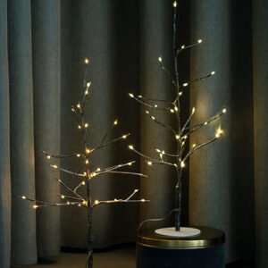 Kerstboompje hoogte 50CM - BROWN/SNOWY