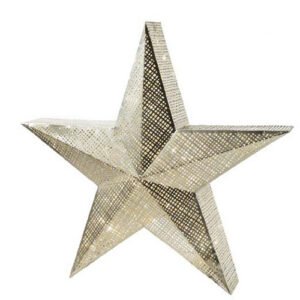 Ster met led lichtjes