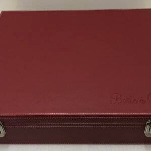 Champagne capsule koffer zonder handvat 640 caps - Bordeaux