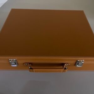 Champagne capsule koffer met handvat 640 caps - Caramel