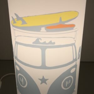 Lamp met dekor - Volkswagen busje zomers
