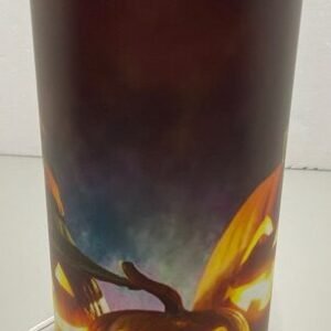 Lamp met dekor - Pompoen