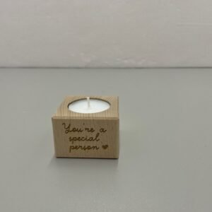 Theelichthouder hout - You're a special person