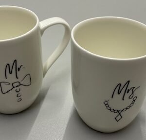 Mok set van 2 st - Mr & Mrs