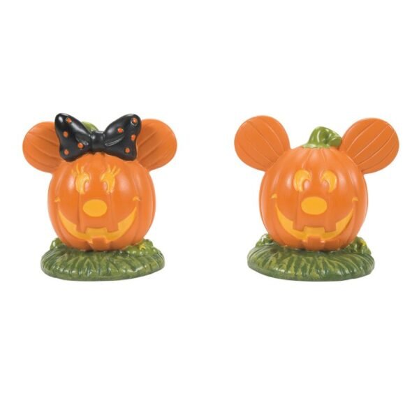 Mickey en Minnie pompoengezichtje