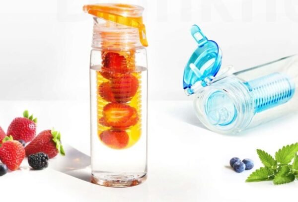 Waterfles met fruit infuser - Afbeelding 2