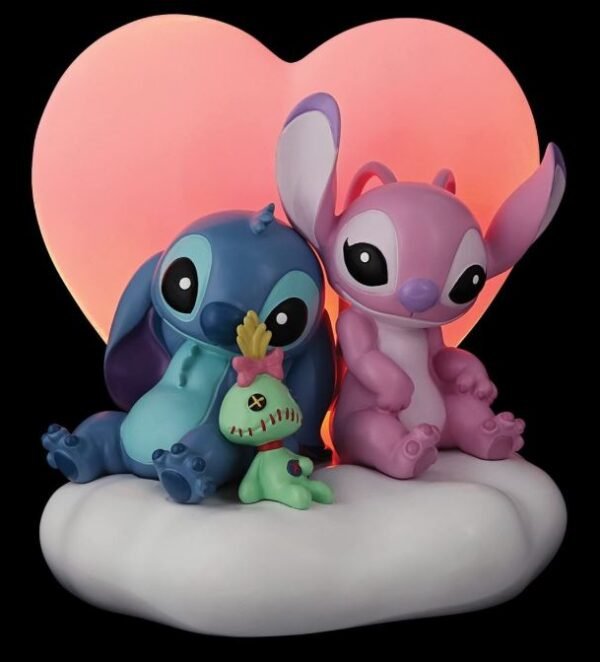 Stitch, Angel en Scrump met hart - Afbeelding 2