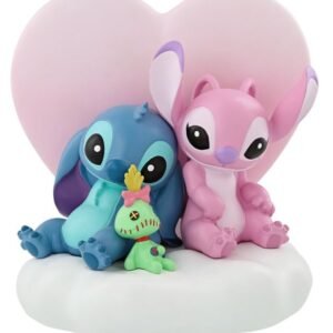 Stitch, Angel en Scrump met hart