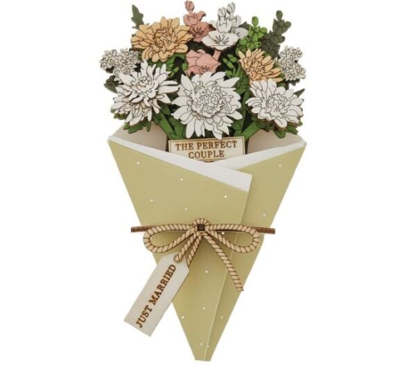 Boeket 3D " Just married"