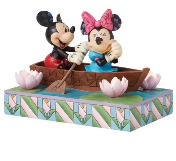 Mickey en Minnie in "Love boat"