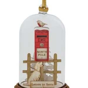 Klokje " Brief aan de Kerstman"