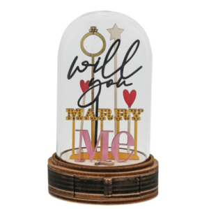Klokje "Will you marry me?"