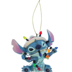 Stitch met kerstverlichting