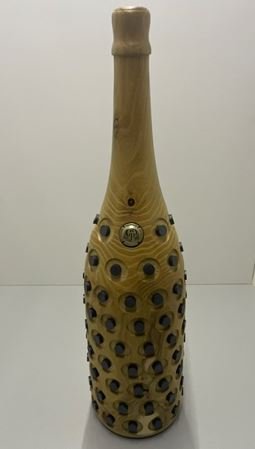 Houten fles voor champagne-, biercapsules - Afbeelding 14