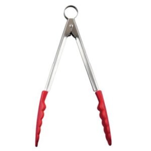 Serveertang met silicone - Lengte 24 cm