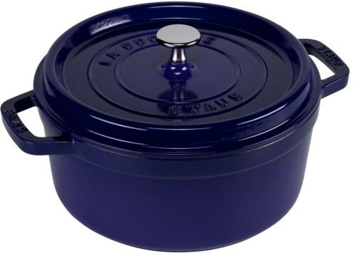 Gietijzer kookpot Staub "Donkerblauw" - Afbeelding 2
