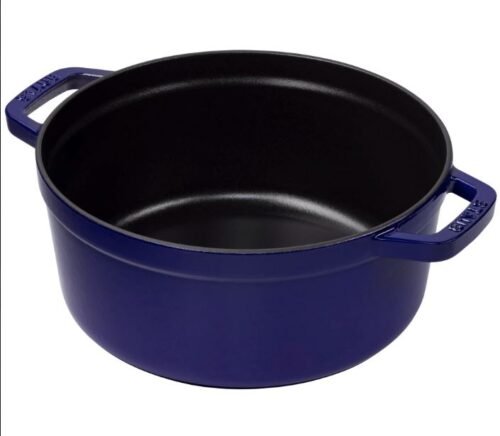 Gietijzer kookpot Staub "Donkerblauw" - Afbeelding 3